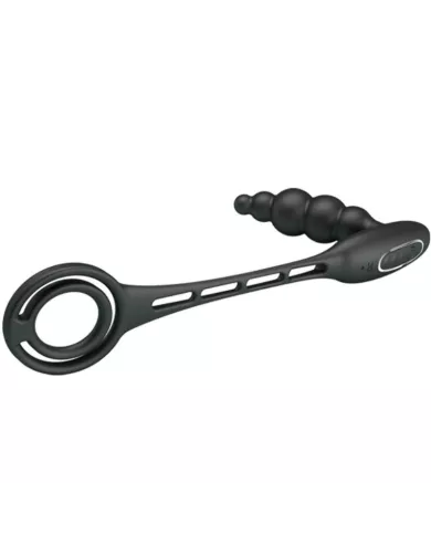 PRETTY LOVE - ANNEAUX PÉNIS AVEC PLUG VIBRATEUR