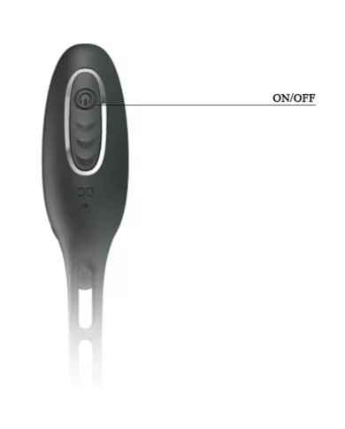 PRETTY LOVE - ANNEAUX PÉNIS AVEC PLUG VIBRATEUR