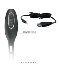 PRETTY LOVE - ANNEAUX PÉNIS AVEC PLUG VIBRATEUR PRETTY LOVE - ANNEAUX PÉNIS AVEC PLUG VIBRATEUR