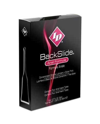 ID BACKSLIDE - INSERT ANAL 4 TUBES 8ML