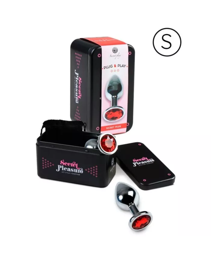 SECRETPLAY - PLUG ANAL ROUGE S SECRETPLAY - PLUG ANAL ROUGE S