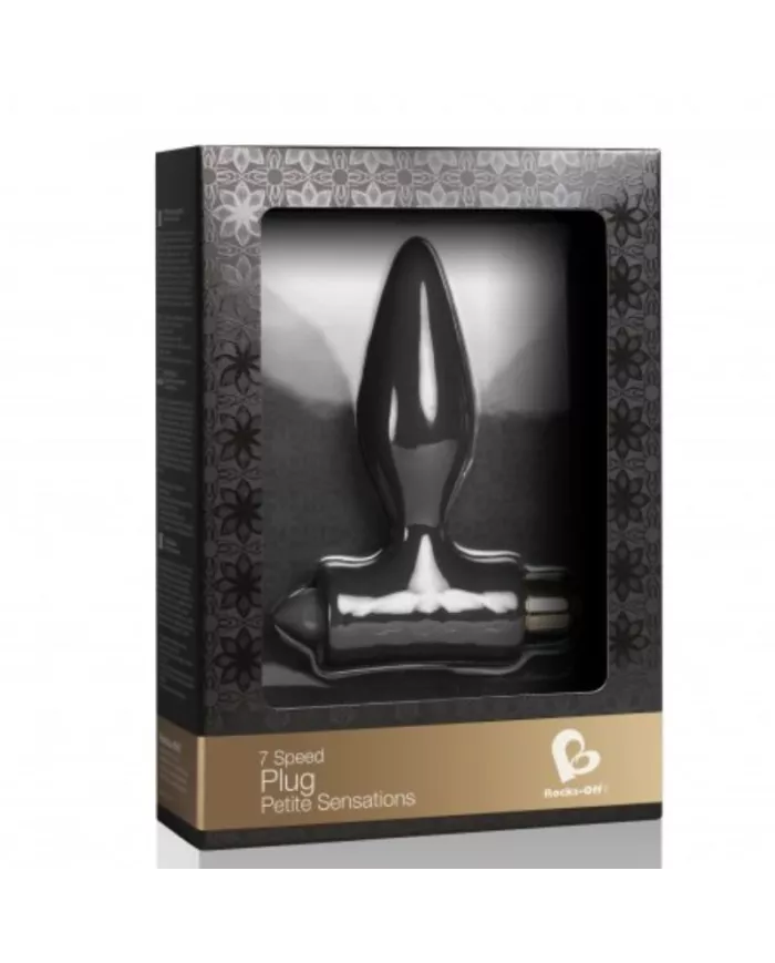 ROCKS-OFF - PLUG ANAL PETITE SENSATIONS POUR DÉBUTANTS - NOIR ROCKS-OFF - PLUG ANAL PETITE SENSATIONS POUR DÉBUTANTS - NOIR