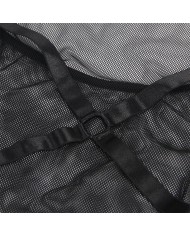 SUBLLIME - ROBE TRANSPARENTE DOS LIQUIDE NOIR S/M