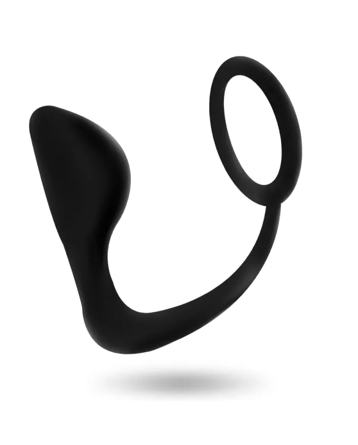 ADDICTED TOYS - PLUG ANAL AVEC ANNEAU PÉNIS NOIR ADDICTED TOYS - PLUG ANAL AVEC ANNEAU PÉNIS NOIR