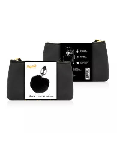 COQUETTE CHIC DESIRE - PLUG ANAL METAL TAILLE L 2.8 X 4.1 CM