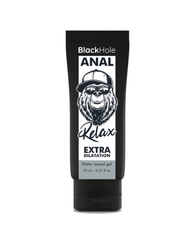 BLACK HOLE - GEL DE DILATATION ANALE À BASE D'EAU 70 ML