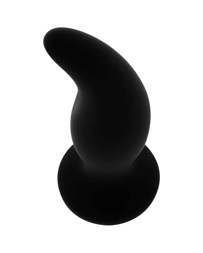 OHMAMA - PLUG ANAL EN SILICONE COURBÉ POINT P 12 CM OHMAMA - PLUG ANAL EN SILICONE COURBÉ POINT P 12 CM