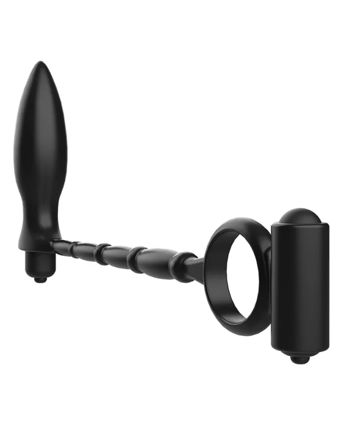ADDICTED TOYS - PLUG ANAL AVEC ANNEAU VIBRANT