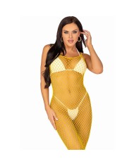 LEG AVENUE - ROBE LONGUE FILET FUCHSIA TAILLE UNIQUE