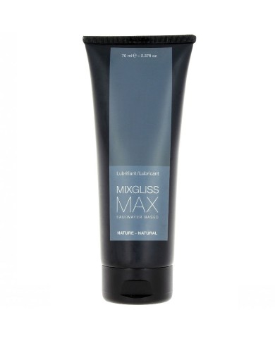 MIXGLISS - LUBRIFIANT ANAL NATUREL BASE D'EAU MAX 70 ML