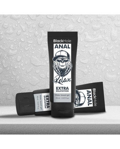 BLACK HOLE - GEL DE DILATATION ANALE À BASE D'EAU 70 ML
