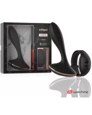 ANBIGUO - WATCHME VIBRATEUR TÉLÉCOMMANDE PLUG ANAL VERNET