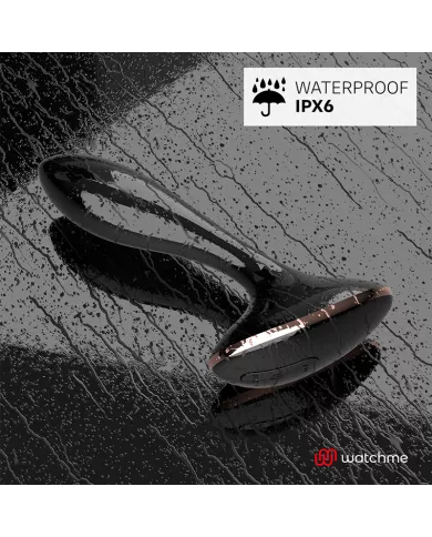 ANBIGUO - WATCHME VIBRATEUR TÉLÉCOMMANDE PLUG ANAL VERNET