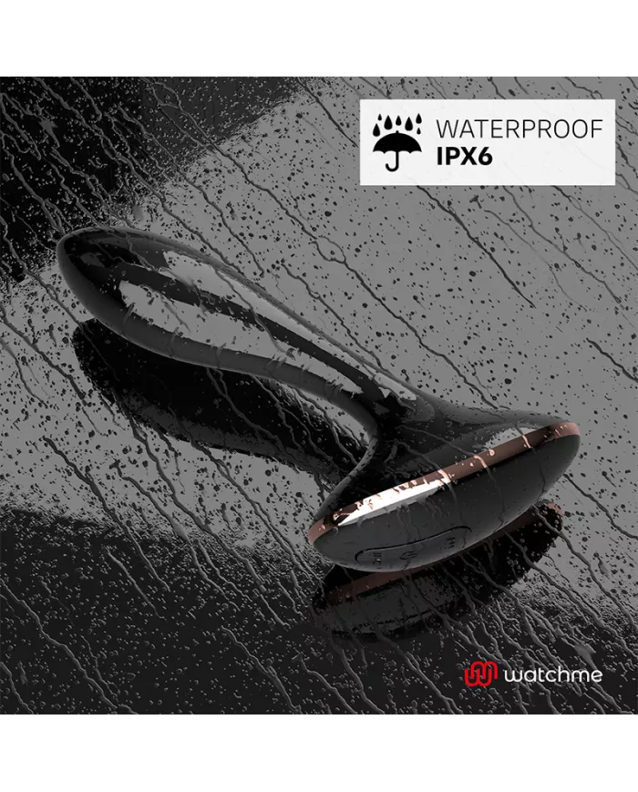 ANBIGUO - WATCHME VIBRATEUR TÉLÉCOMMANDE PLUG ANAL VERNET