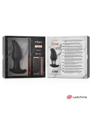 ANBIGUO - VIBRATEUR ANAL PLUG TÉLÉCOMMANDE WATCHME AVEC ROTATION DES PERLES AMADEUS