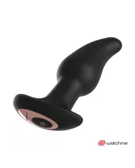 ANBIGUO - VIBRATEUR ANAL PLUG TÉLÉCOMMANDE WATCHME AVEC ROTATION DES PERLES AMADEUS