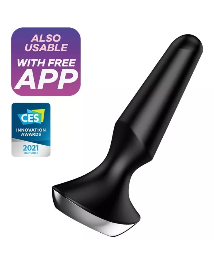 SATISFYER - VIBRATEUR PLUG ILICIOUS 2 PLUG NOIR