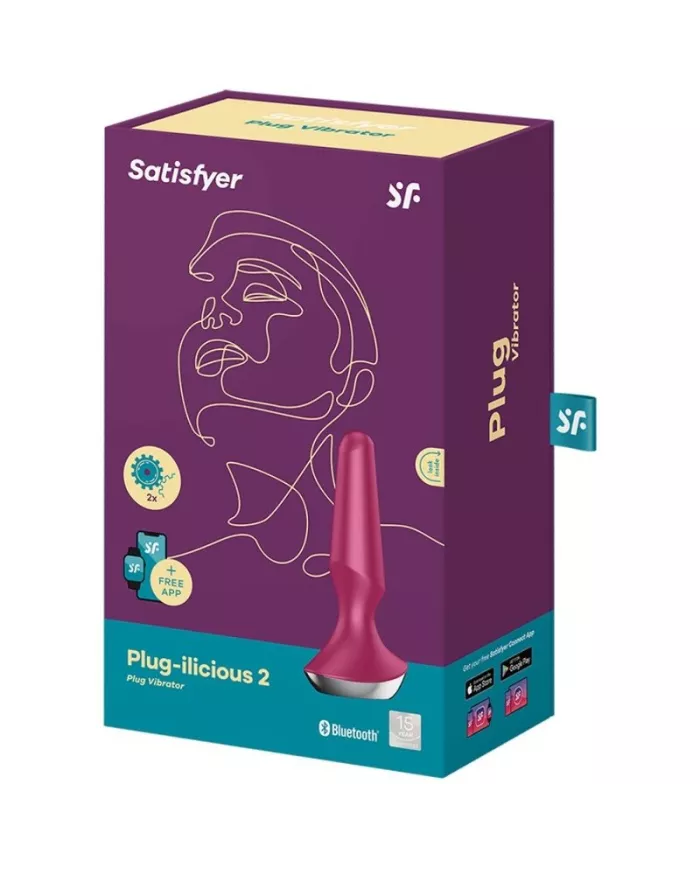 SATISFYER - VIBRATEUR PLUG ILICIOUS 2 PLUG BAIE
