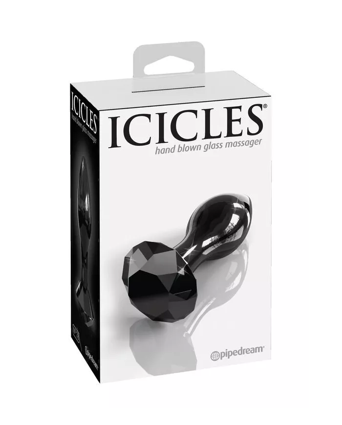 ICICLES - N. 78 PLUG ANAL EN VERRE ICICLES - N. 78 PLUG ANAL EN VERRE