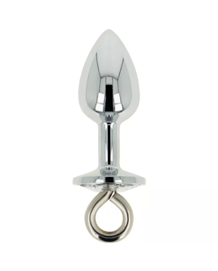 PLUG ANAL EN MÉTAL OHMAMA FETISH AVEC ANNEAU PLUG ANAL EN MÉTAL OHMAMA FETISH AVEC ANNEAU