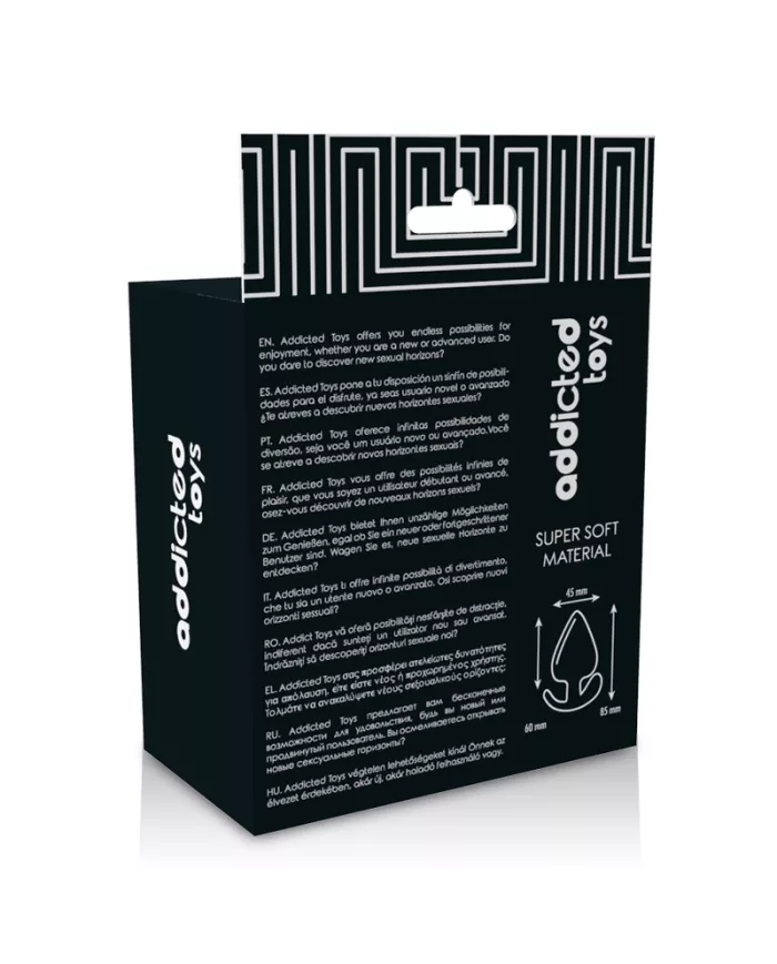 ADDICTED TOYS - BOUCHON ANAL 8.5 CM ADDICTED TOYS - BOUCHON ANAL 8.5 CM