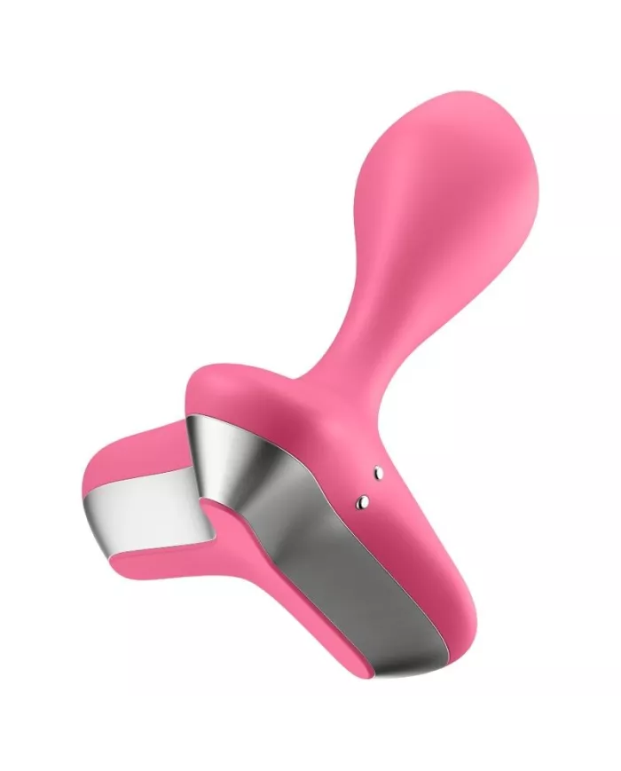 SATISFYER - VIBRATEUR  PLUG GAME CHANGER ROSE