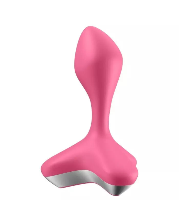 SATISFYER - VIBRATEUR  PLUG GAME CHANGER ROSE