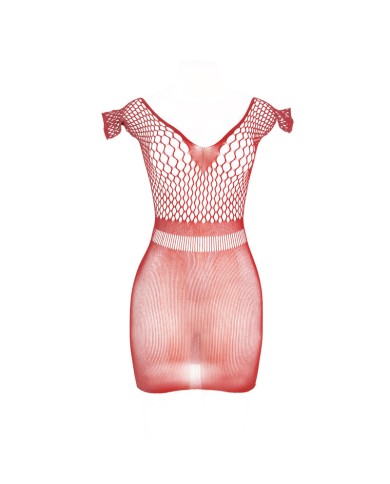 SUBBLIME - 951924 ROBE COURTE EN CROCHET ROUGE TAILLE UNIQUE