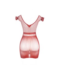 SUBBLIME - 951924 ROBE COURTE EN CROCHET ROUGE TAILLE UNIQUE