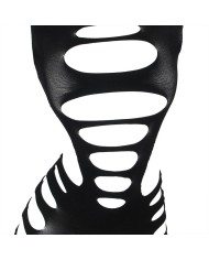 SUBBLIME - 952266 ROBE RÉSILLE ÉLASTIQUE MANCHES LONGUES NOIR TAILLE UNIQUE