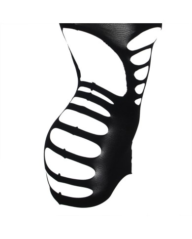 SUBBLIME - 952266 ROBE RÉSILLE ÉLASTIQUE MANCHES LONGUES NOIR TAILLE UNIQUE
