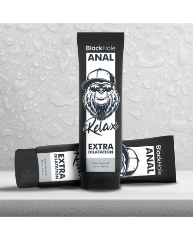 BLACK HOLE - GEL À BASE D'EAU DILATATION ANALE 250 ML