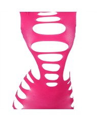 SUBBLIME - 952273 ROBE RÉSILLE ÉLASTIQUE MANCHES LONGUES ROSE TAILLE UNIQUE