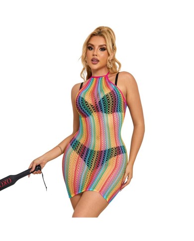 SUBBLIME - 952341 ROBE RÉSEILLE ARC-EN-CIEL TAILLE UNIQUE
