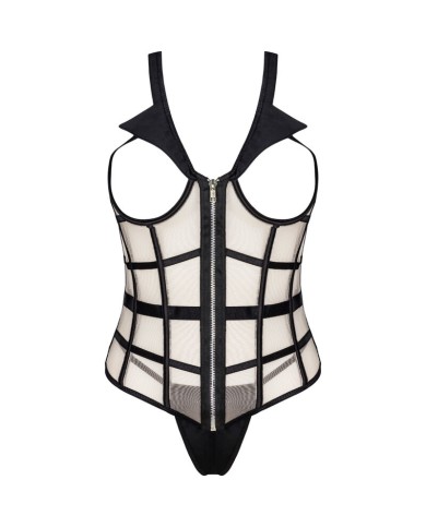 LIVCO CORSETTI FASHION - LAURA LC 20215 CORSET + STRING S/M