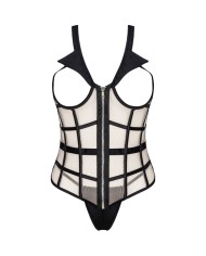 LIVCO CORSETTI FASHION - LAURA LC 20215 CORSET + STRING S/M
