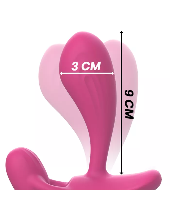 INTENSE - TÉLÉCOMMANDE ANAL SHELLY PLUG ROSE