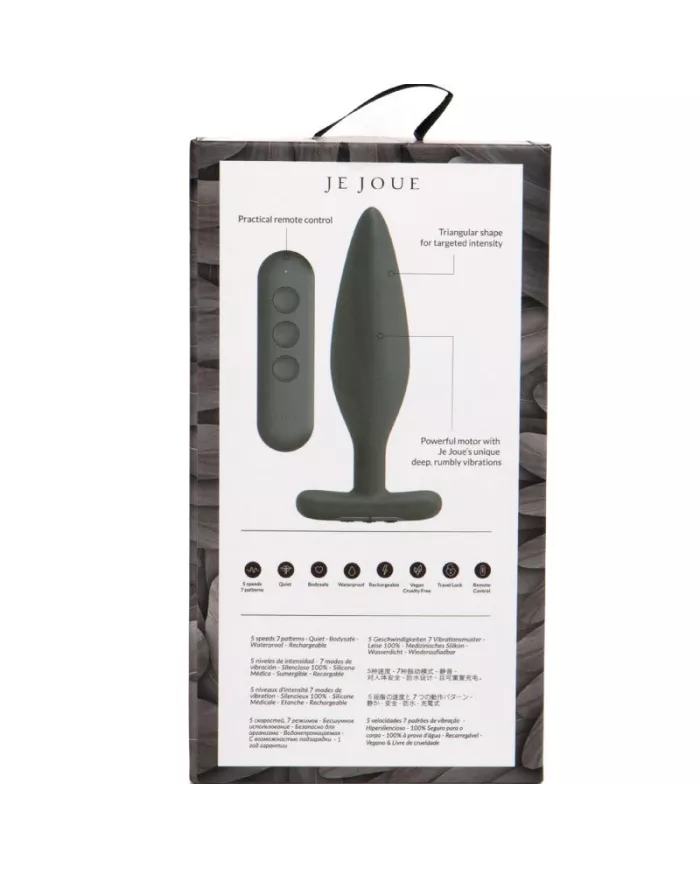 JE JOUE - VIBRATEUR ANAL EGON PLUG NOIR JE JOUE - VIBRATEUR ANAL EGON PLUG NOIR