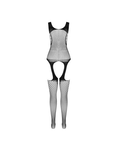 PASSION - BS 104 BODYSTOCKING BLANC TAILLE UNIQUE