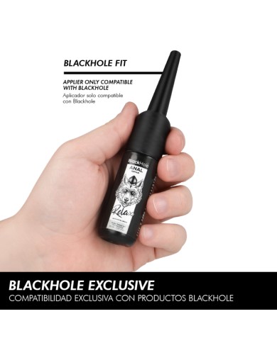 BLACK HOLE - APPLICATEUR DE LUBRIFIANT ANAL TAILLE S 30 ML