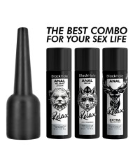 BLACK HOLE - APPLICATEUR DE LUBRIFIANT ANAL TAILLE S 30 ML