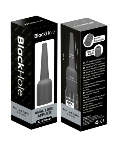 BLACK HOLE - APPLICATEUR DE LUBRIFIANT ANAL TAILLE S 30 ML