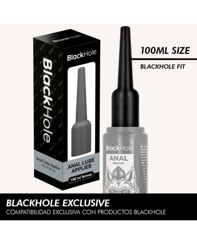 BLACK HOLE - APPLICATEUR DE LUBRIFIANT ANAL TAILLE L 100 ML