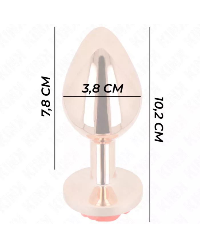 KINK - PLUG ANAL OR ROSE AVEC ROSE ROUGE L