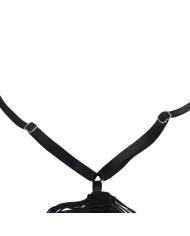 SUBBLIME - 954222 ROBE À BRETELLES + STRING NOIR S/M