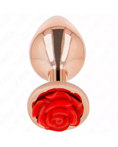 KINK - PLUG ANAL OR ROSE AVEC ROSE ROUGE S KINK - PLUG ANAL OR ROSE AVEC ROSE ROUGE S