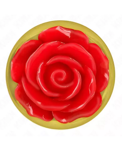 KINK - PLUG ANAL OR ROSE ROUGE TAILLE M KINK - PLUG ANAL OR ROSE ROUGE TAILLE M