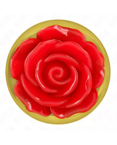 KINK - PLUG ANAL OR ROSE ROUGE TAILLE S KINK - PLUG ANAL OR ROSE ROUGE TAILLE S