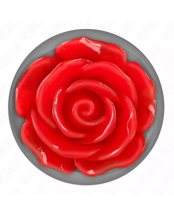 KINK - PLUG ANAL ROSE ROUGE TAILLE S