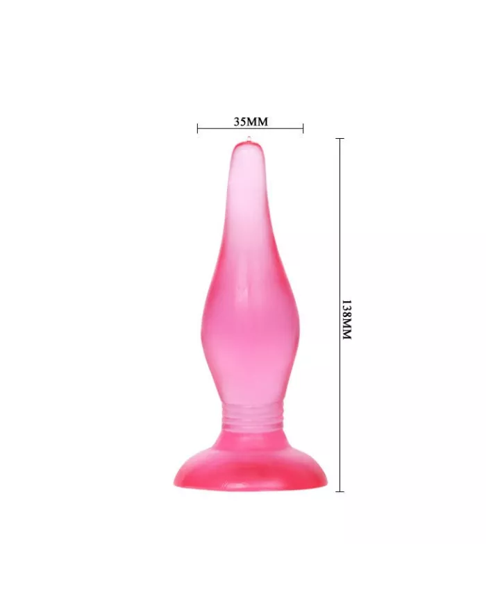 BAILE - PLUG ANAL SOFT TOUCH LILAS 14.2 CM